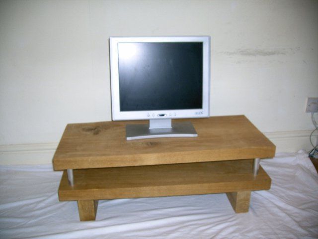 Current Contemporary Oak Tv Stands Pertaining To Handmade Contemporary Solid Oak Tv Stand Cabinet (View 1 of 20)