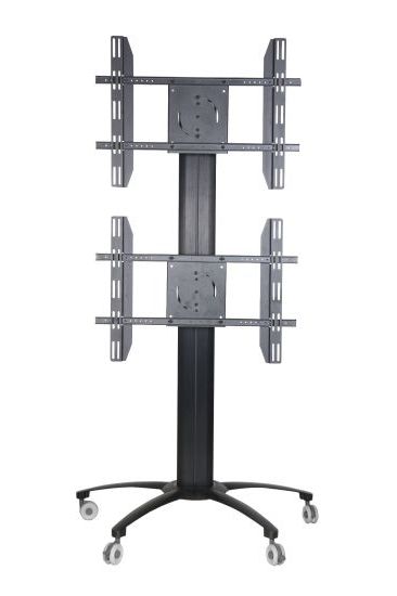 Current Double Tv Stands For China Tv Floor Stand Wheelbase Double Screen 30 60" Landscape (View 14 of 20)