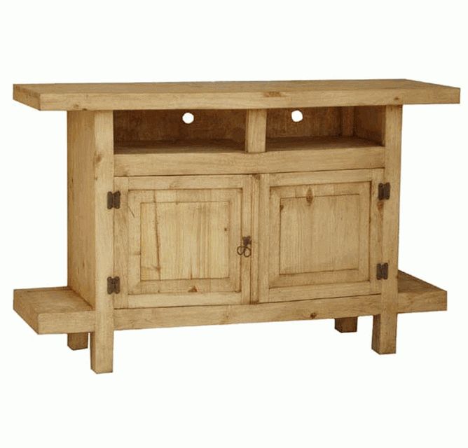 Current Rustic Tv Stands, Southwestern And Pine Flat Screen Tv Stand Regarding Rustic Tv Stands (View 14 of 20)