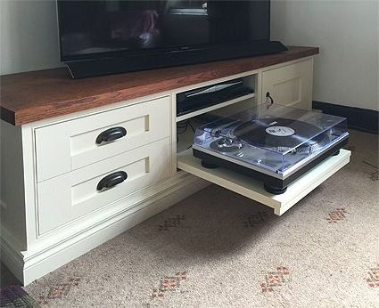 Drawers In 2019 Inside Turntable Tv Stands (View 1 of 20)