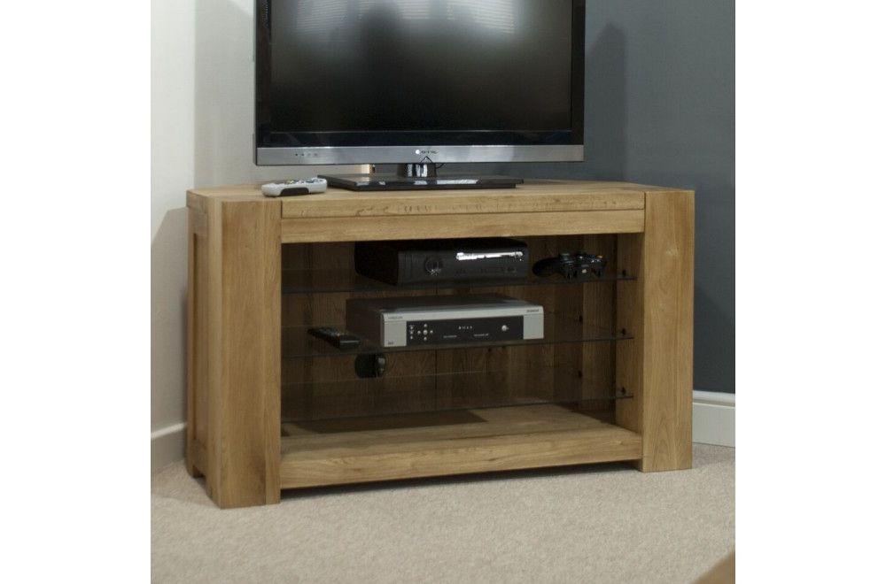 Famous Homestyle Trend Oak Corner Tv Unit From The Bed Station For Corner Tv Units (Photo 2 of 20)