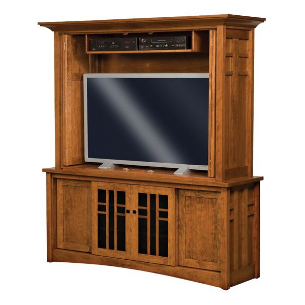 Featured Photo of 2024 Best of Enclosed Tv Cabinets for Flat Screens with Doors