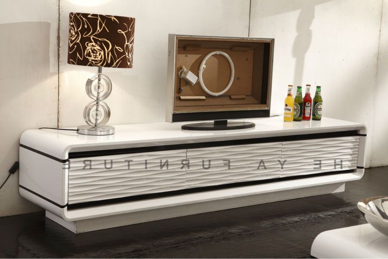 Fashionable Modern Tv Table High Gloss Lcd Tv Wall Unit Designs – Buy Tv Wall Throughout High Gloss Corner Tv Units (View 15 of 20)