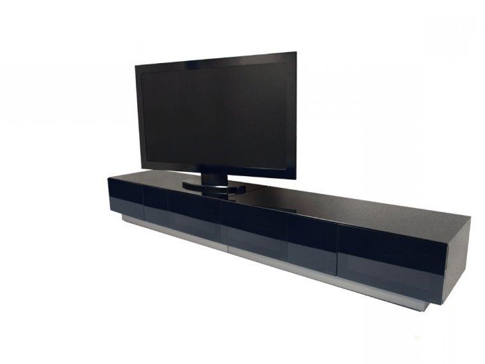 Favorite High Gloss Tv Cabinets Within Alphason Element 2500 High Gloss Black Tv Cabinet (View 1 of 20)