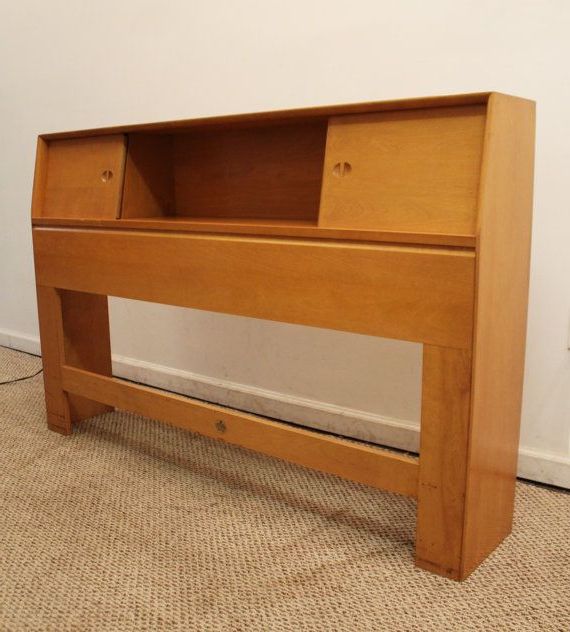 Favorite Mid Century Modern Heywood Wakefield Champagne Full Size Bookcase For Wakefield 67 Inch Tv Stands (View 19 of 20)