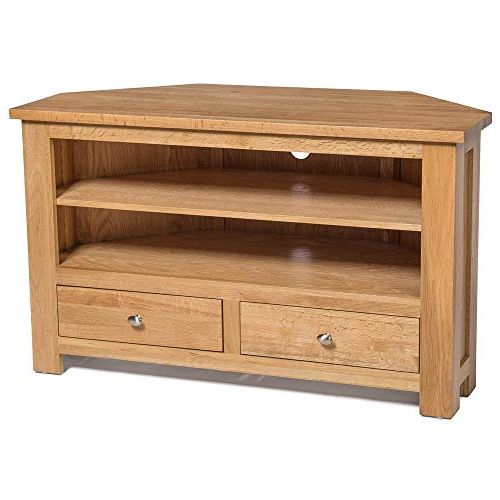 Favorite Oak Tv Stand: Amazon.co.uk For Low Oak Tv Stands (Photo 16 of 20)