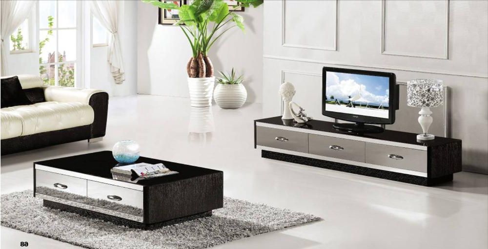 French Style Furniture Coffee Table,tv Cabinet 2 Piece Set, Modern Inside Most Recently Released Tv Cabinets And Coffee Table Sets (Photo 11 of 20)