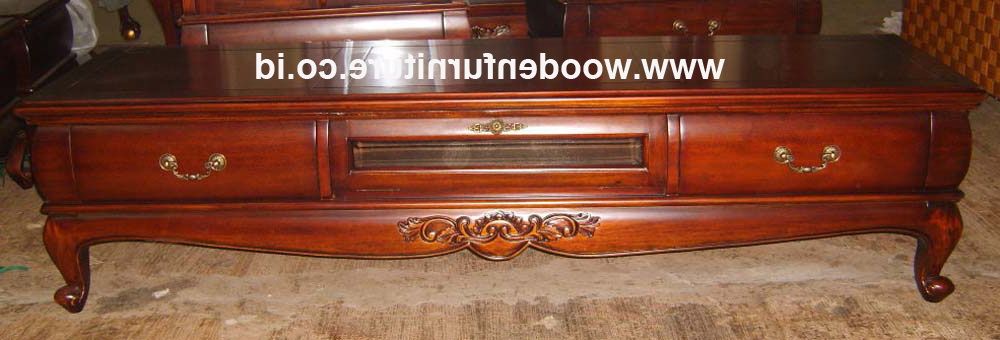 French Style Tv Cabinets With Most Up To Date Tv Stand French Style Buy In Jepara (View 17 of 20)