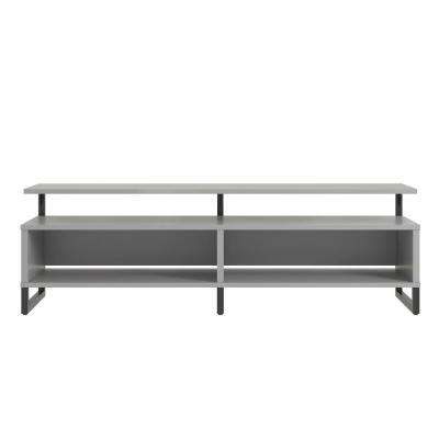 Kenzie 60 Inch Open Display Tv Stands In Newest Gray – Tv Stands – Living Room Furniture – The Home Depot (View 18 of 20)