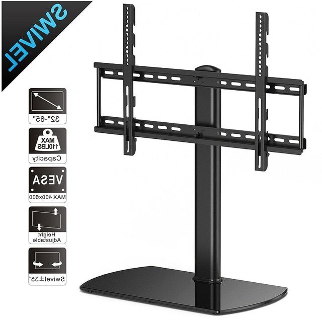 Latest Fitueyes Swivel Universal Tv Stand/base Tabletop Tv Stand With Mount Inside Tabletop Tv Stands (View 18 of 20)