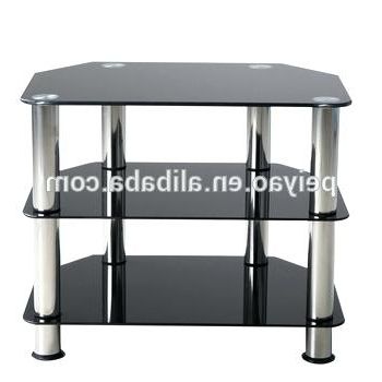 Latest Oval Glass Tv Stands Throughout 3 Tier Glass Tv Stand 3 Tier Stands Monarch Specialties 3 Tier Stand (View 14 of 20)
