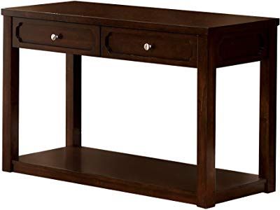 Layered Wood Small Square Console Tables Regarding Well Known Amazon: Topeakmart 3 Tier Console Table With Drawers (Photo 4 of 20)