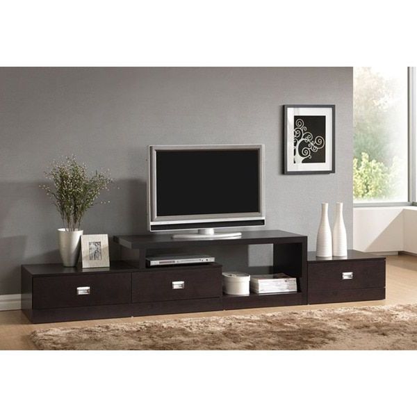 Low Profile Contemporary Tv Stands Within Well Known Display Your Television In Modern Style With This Asymmetrical Tv (Photo 14 of 20)