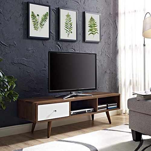 Low Tv Stand: Amazon In Most Recent Low Long Tv Stands (View 7 of 20)