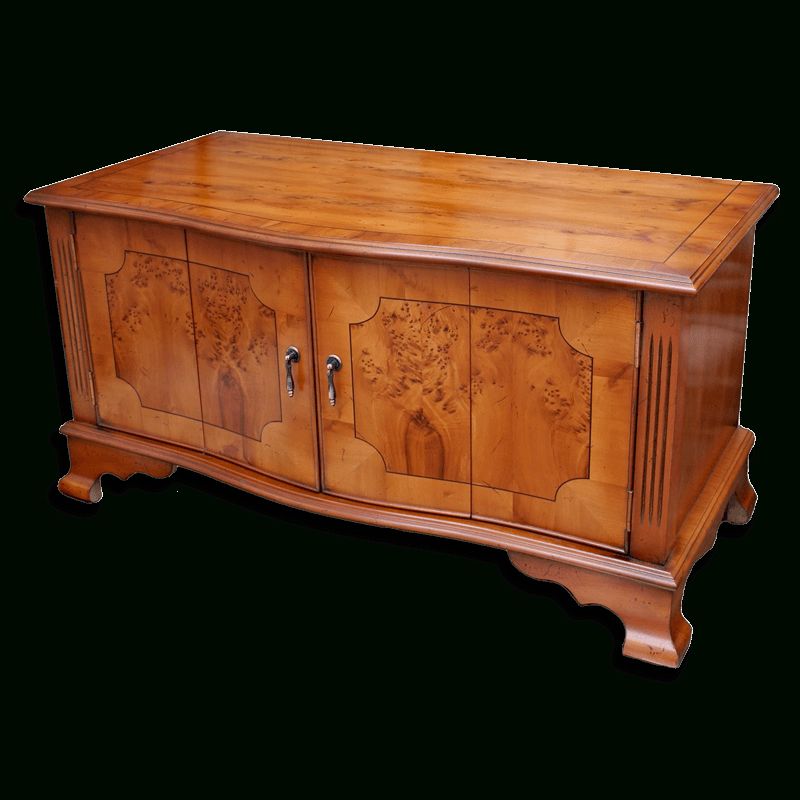 Mahogany Tv Cabinets Pertaining To Most Recent Reproduction Mahogany And Yew Wood Tv Stands, Reproduction Tv (View 10 of 20)