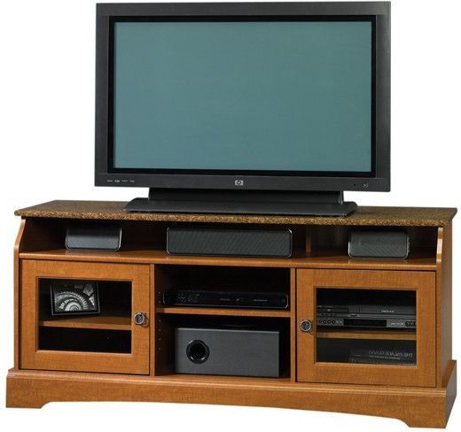 Maple Tv Stands For Fashionable Buy Sauder Graham Hill Entertainment Credenza Autumn Maple At Harvey (View 18 of 20)