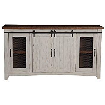 Marvin Rustic Natural 60 Inch Tv Stands Throughout Widely Used Amazon: Martin Svensson Home 90906 Taos 65" Tv Stand, Antique (View 13 of 20)