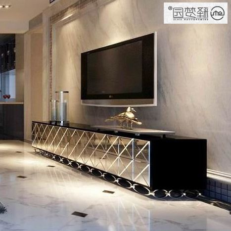 Mirror Mirror Tv Cabinet Tv Cabinet Minimalist Furniture Glass Within Most Up To Date Mirrored Tv Cabinets (Photo 8 of 20)