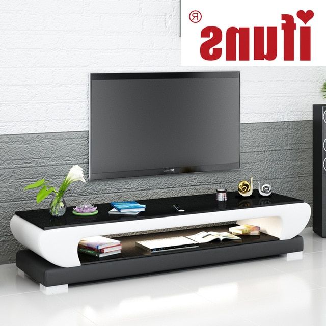 Modern White Tv Stands In Popular Ifuns New Design Modern White Black Brown Leather Tv Stand,tv Table (View 18 of 20)