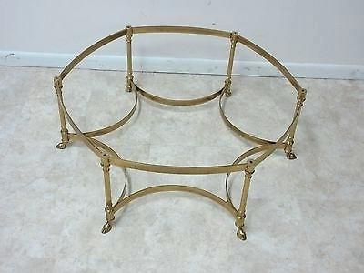 Most Current Brass Coffee Table Base Brass Disc Coffee Table Base Glass Coffee With Regard To Elke Glass Console Tables With Brass Base (View 18 of 20)