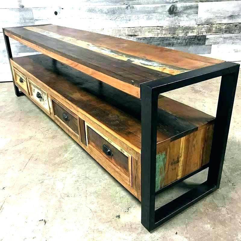 Most Popular Industrial Corner Tv Stands With Regard To Industrial Corner Tv Stand Rustic S – Getvue (View 7 of 20)