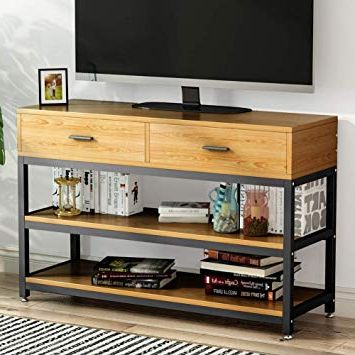 Most Recent Country Style Tv Stands Throughout Amazon: Little Tree Rustic Country Style Tv Stand, Console Table (Photo 19 of 20)
