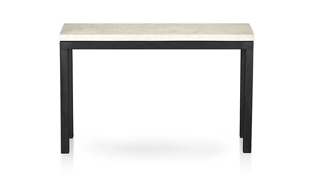 Most Recently Released Incredible Parsons Console Table With Parsons Clear Glass Top Dark Regarding Parsons Clear Glass Top & Dark Steel Base 48x16 Console Tables (View 20 of 20)