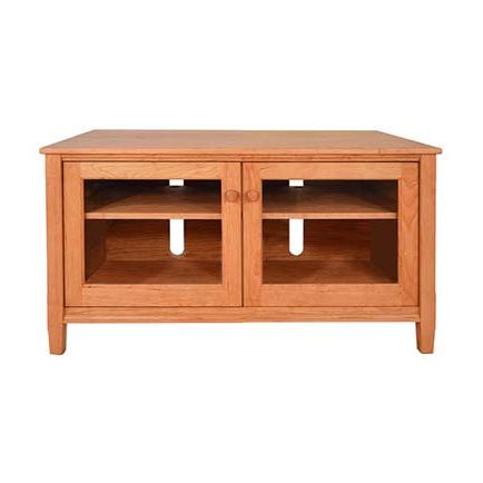 Most Recently Released Maple Tv Stands Throughout Shaker Oil/poly Finish Maple Wood Tv Stands & Media Consoles (Photo 20 of 20)