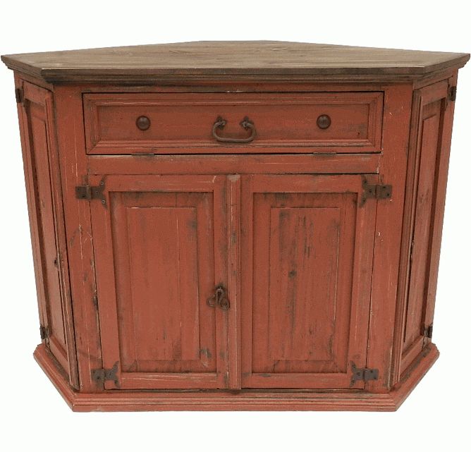 Most Recently Released Rustic Corner Tv Stands Throughout Rustic Corner Tv Stand, Antique Red Tv Stand, Rustic Red Tv Stand (Photo 8 of 20)