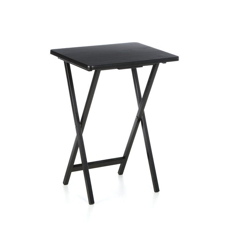 Newest Red Barrel Studio Anthem Folding Tv Tray Table With Stand & Reviews In Folding Tv Trays (View 7 of 20)