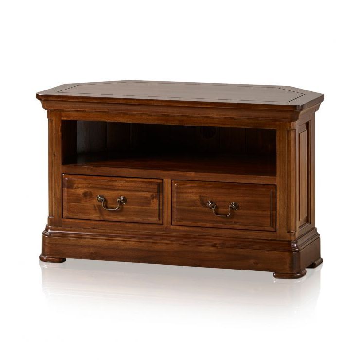 Oak Furniture Land Throughout Popular Wooden Corner Tv Cabinets (Photo 2 of 20)