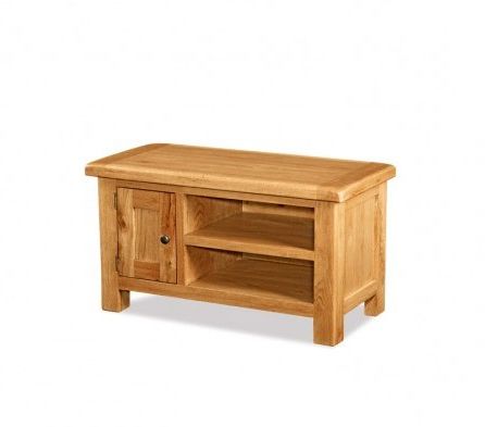 Oak Tv Cabinets In Preferred Global Home Salisbury Rustic Solid Oak Tv Unit – Tv Cabinets – Fit (Photo 18 of 20)