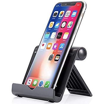 Portable Phone Stand, Adjustable Multi Angle Mobile Cell Phone Stand Pertaining To Current Kilian Black 74 Inch Tv Stands (View 13 of 20)