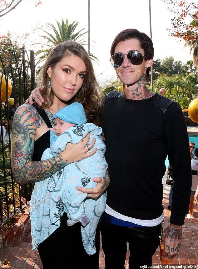Preferred Casey Umber 66 Inch Tv Stands With Audrina Patridge's Sister Casey Debuts New Baby Vallon Wilde (View 20 of 20)