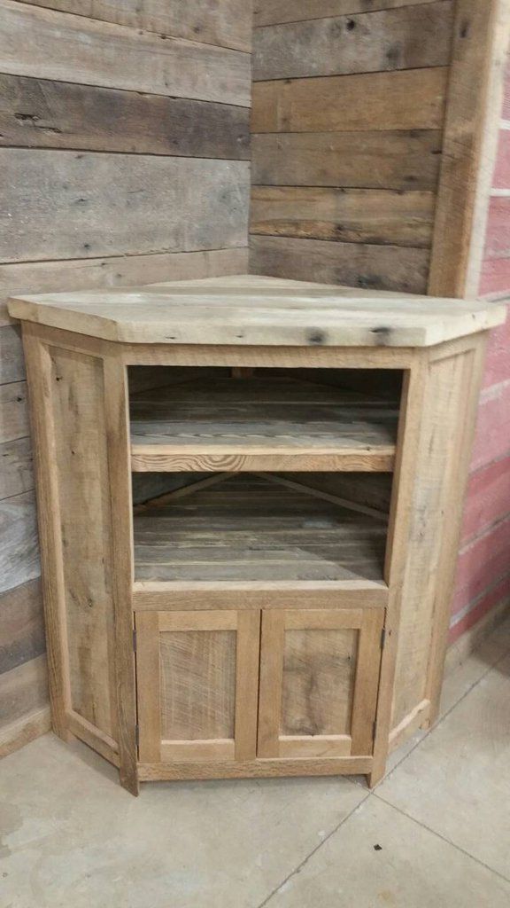 Preferred Custom Made Rustic Barn Wood Corner Entertainment Center, Tv Stand For Wooden Corner Tv Stands (Photo 8 of 20)