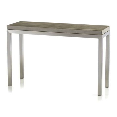 Products In Most Recently Released Parsons Travertine Top & Dark Steel Base 48x16 Console Tables (View 5 of 20)