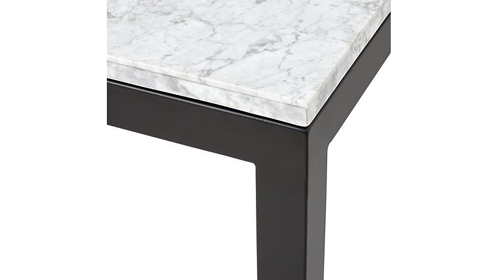 Project With Latest Parsons Grey Marble Top & Dark Steel Base 48x16 Console Tables (View 8 of 20)
