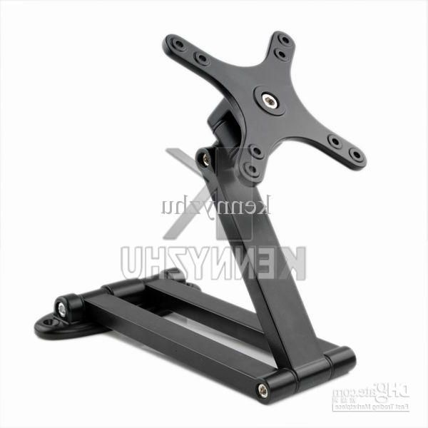 Recent Aluminium Profile Rotated Cantilever Lcd Tv Wall Mount Stand Bracket Intended For Tv Stands With Bracket (Photo 15 of 20)