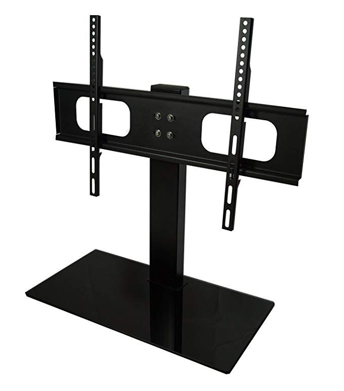 Recent Dixon White 65 Inch Tv Stands Inside Mountright Tv Stand Replacement Pedestal Base For Most Lcd, Led (View 14 of 20)