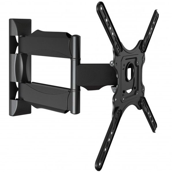 Recent Invision® Tv Wall Bracket Mount Tilt Swivel 24" – 55" Including Hdmi In Tilted Wall Mount For Tv (View 19 of 20)