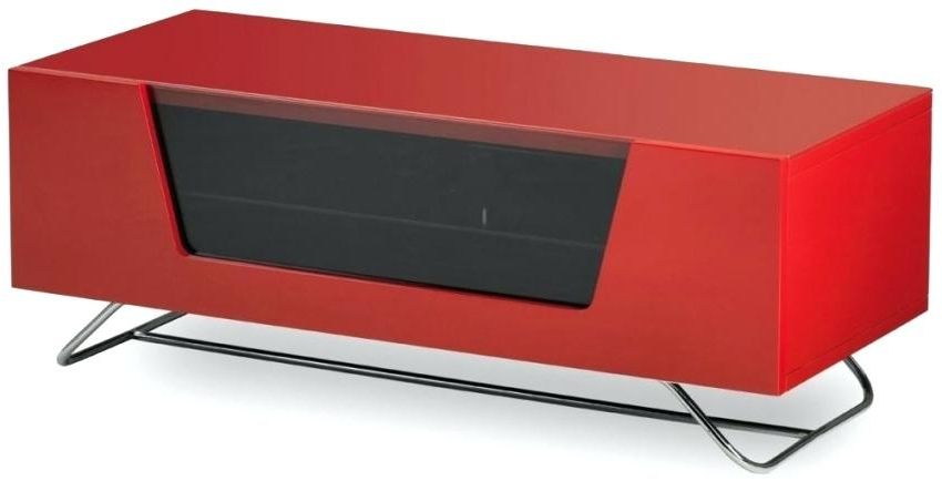 Red Tv Cabinet Chromium 2 Red Cabinet For Red Ikea Red Gloss Tv For Most Current Red Gloss Tv Cabinets (View 5 of 20)