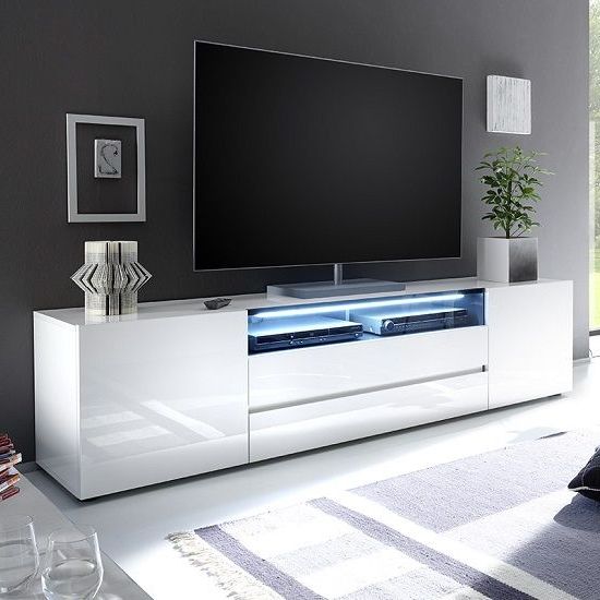 Remont Throughout White Tv Stands For Flat Screens (Photo 6 of 20)