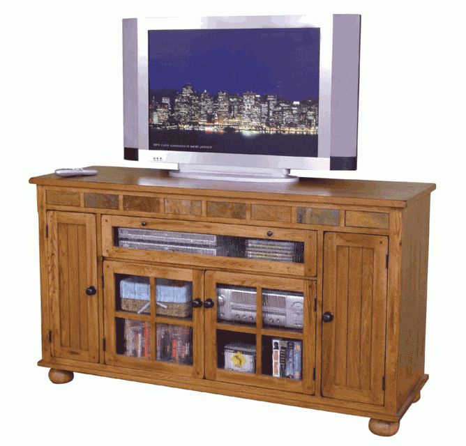 Rustic Oak Tv Stand, Rustic Oak Tv Console, Tall Oak Tv Stand With Regard To Well Known Rustic Oak Tv Stands (Photo 13 of 20)