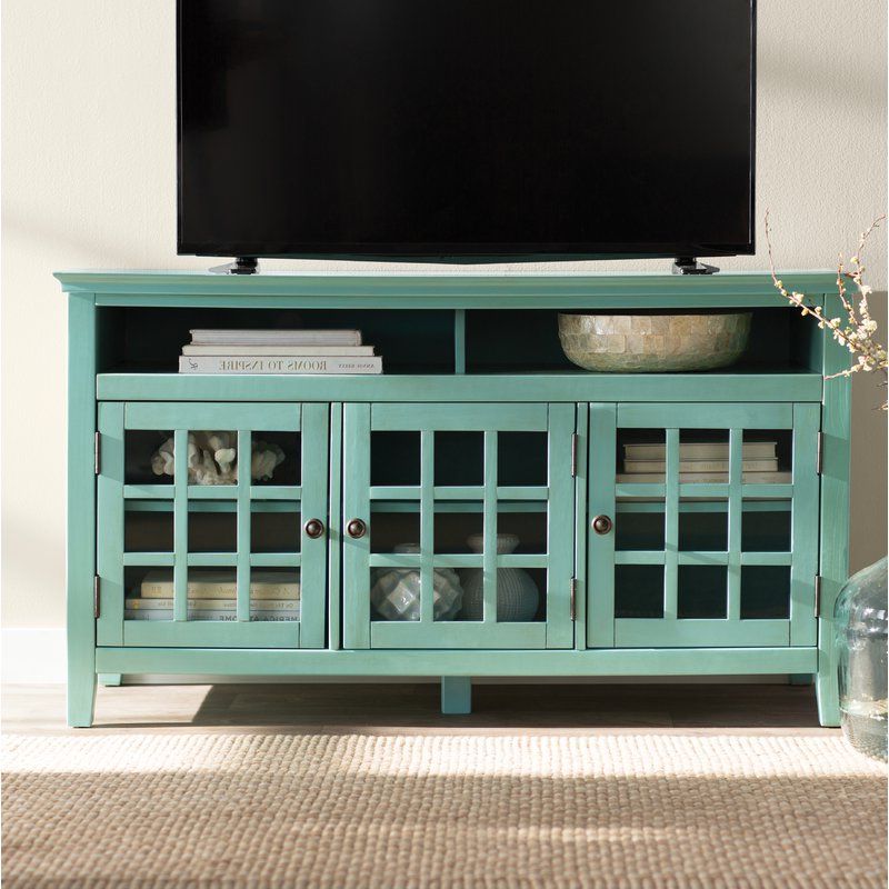 Trendy Beachcrest Home Naples Park Tv Stand For Tvs Up To 55" & Reviews With Marvin Rustic Natural 60 Inch Tv Stands (View 6 of 20)