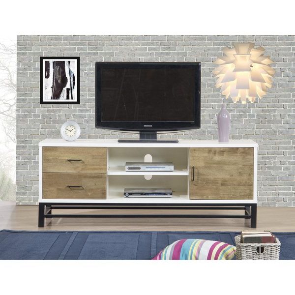 Trendy Shop Henna 63 Inch Entertainment Center Console – Free Shipping Pertaining To Combs 63 Inch Tv Stands (View 1 of 20)