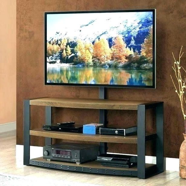 Tv Stand With Mount Costco Medium Size Of Living Stand Inch Stands Within Current Bracketed Tv Stands (View 16 of 20)