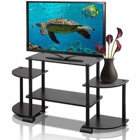 Tv Stands With Rounded Corners Throughout Current Amazon: Turn N Tube Rounded Corner Tv Stand Entertainment Center (View 5 of 20)