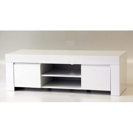 White Gloss Tv Cabinets Intended For Popular Amalia 140cm High Gloss Tv Stand – Tv Stands (1805) – Sena Home (View 1 of 20)