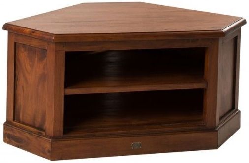 Widely Used Corner Tv Units Pertaining To Buy Ancient Mariner Mahogany Village Low Corner Tv Unit Online – Cfs Uk (View 11 of 20)