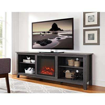 Widely Used Wooden Tv Stands For Flat Screens In Tv Stands – Living Room Furniture – The Home Depot (View 17 of 20)